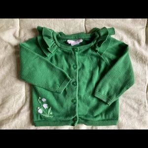Janie and Jack Cardigan 6-12 months